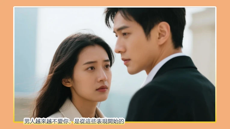 男人越來越不愛你,是從這些表現開始的