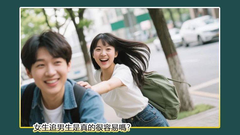 女生追男生是真的很容易嗎？以我的經歷告訴你真相