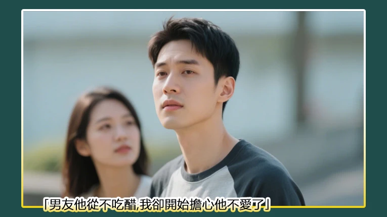 男友他從不吃醋,我卻開始擔心他不愛了