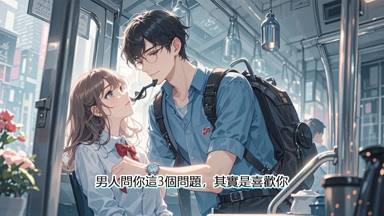 【男人問你這3個問題，其實是喜歡你】女生必看：他對你有好感的3種跡象