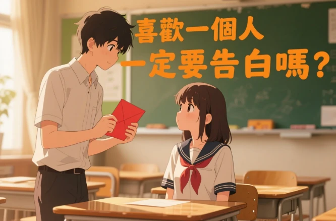 喜歡一個人要告白嗎？如果你怕失敗，先想清楚這3件事