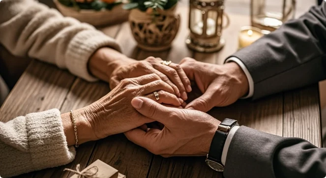 總愛牽妳的手，是他想跟妳一起到老的決心