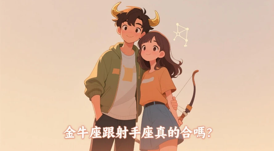 金牛座跟射手座真的合嗎？