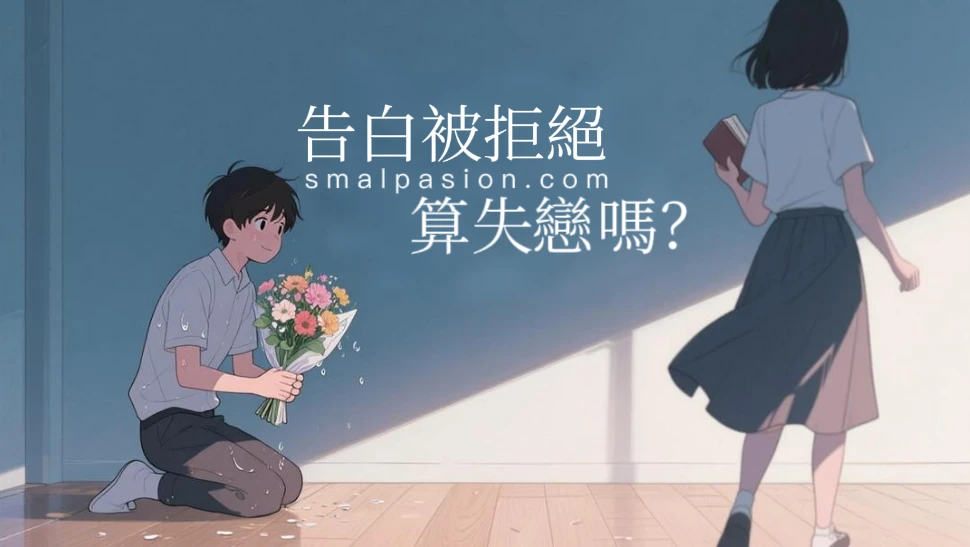 告白被拒絕算失戀嗎？