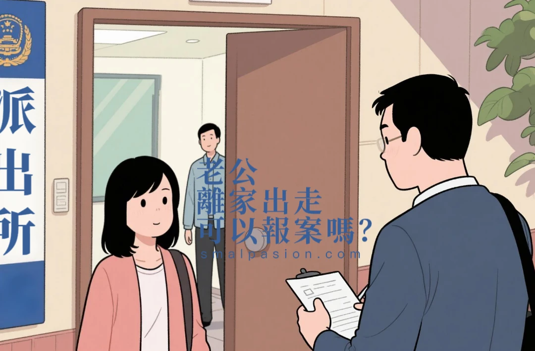 老公離家出走可以報案嗎?