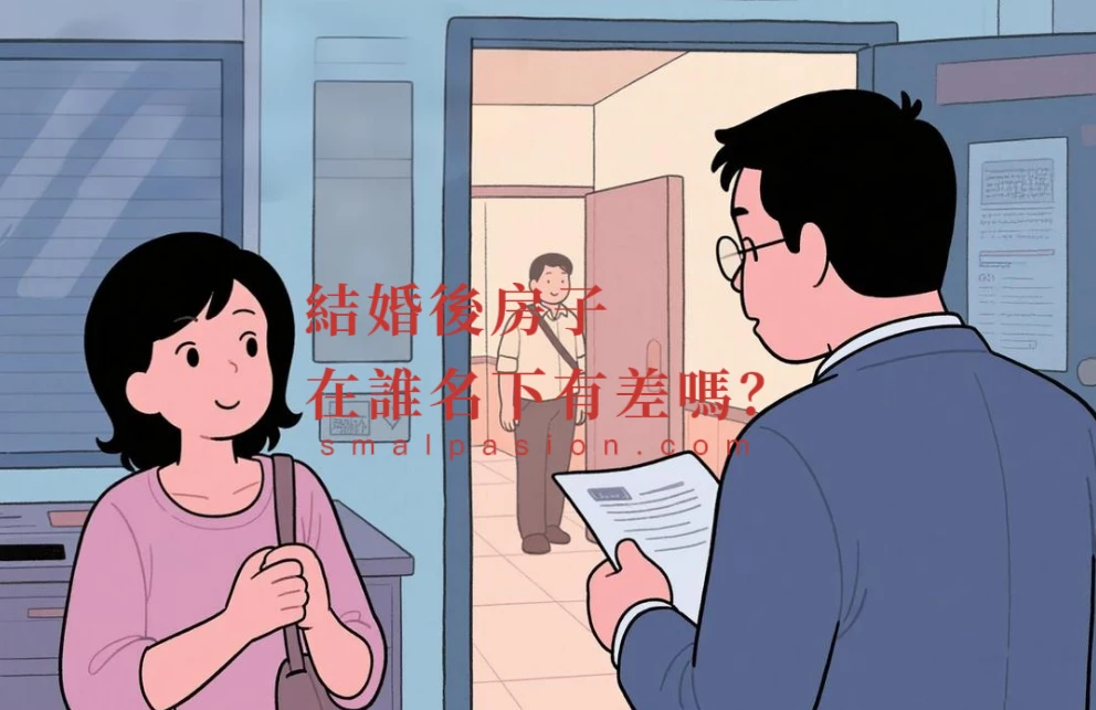 結婚後房子在誰名下有差嗎？