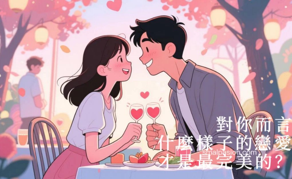 對你而言什麼樣子的戀愛才是最完美的？
