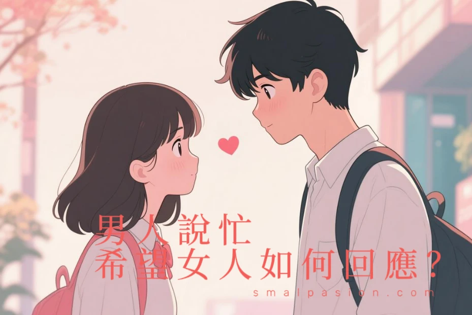 男人說忙希望女人如何回應？