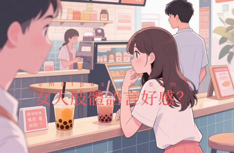 女人肢體語言好感?