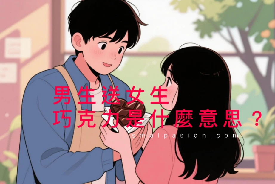 男生送女生巧克力是什麼意思？